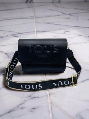 NWOT Tous Crossbody Purse Bag Women's Black